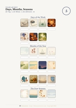 Days, months, seasons practice sheet preview